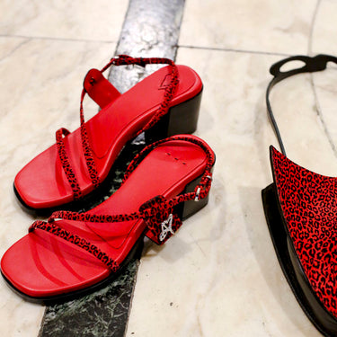 UNSAID MIA RED LEOPARD - Ardemia Design